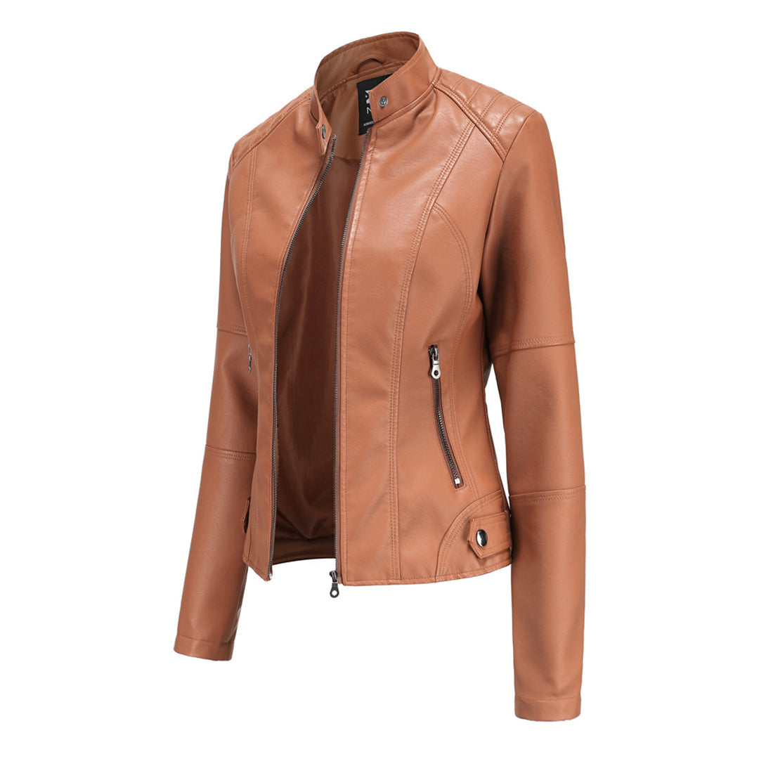 Hilda™ | Luxe Leren Damesjack
