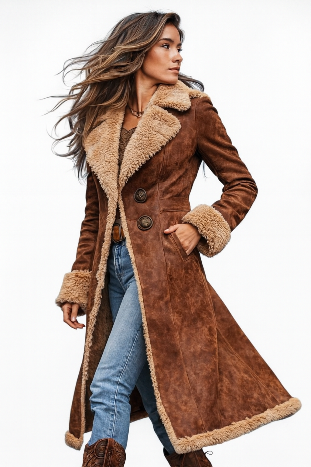 MADELINE – LUXE JAS MET SCHAAPSVILT