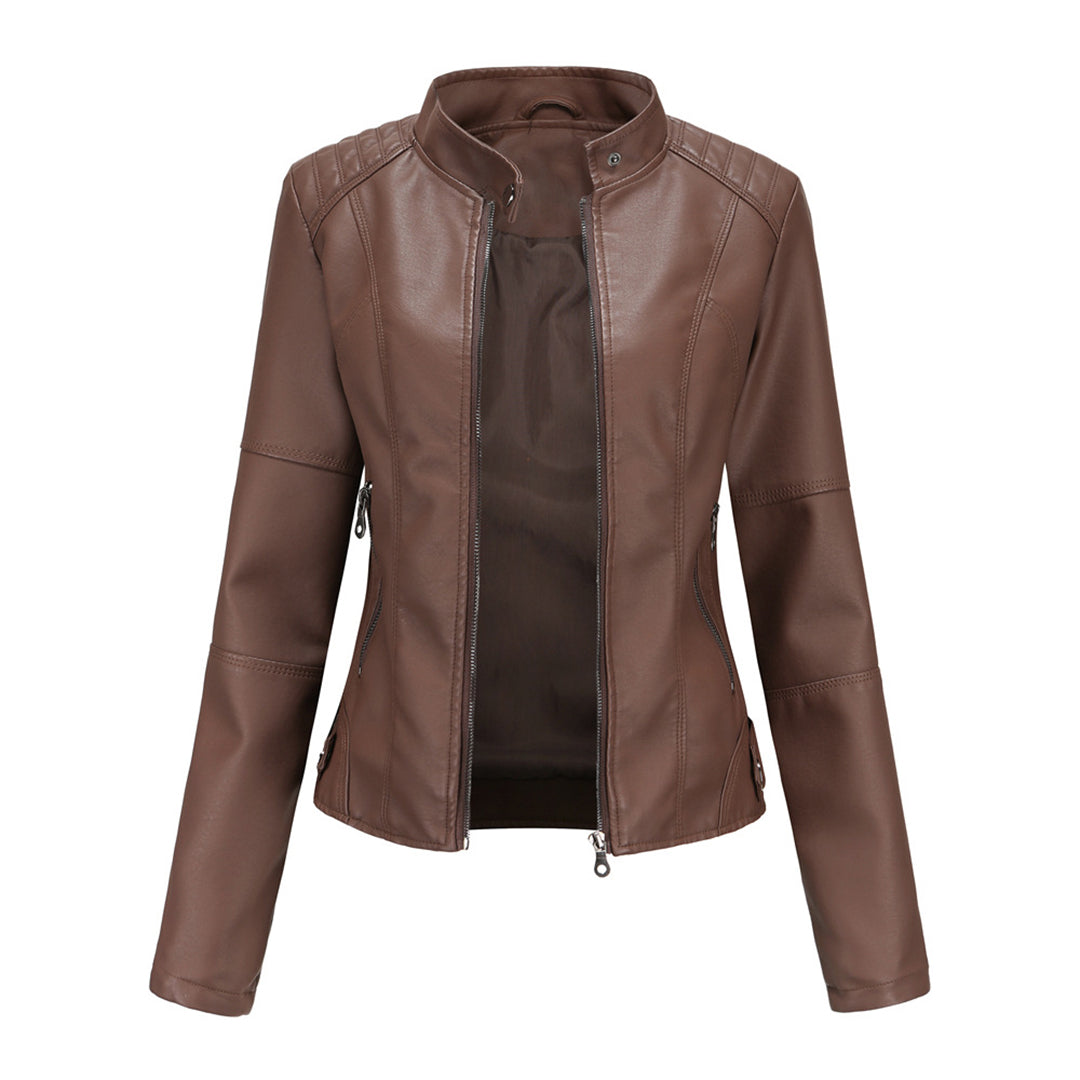 Hilda™ | Luxe Leren Damesjack