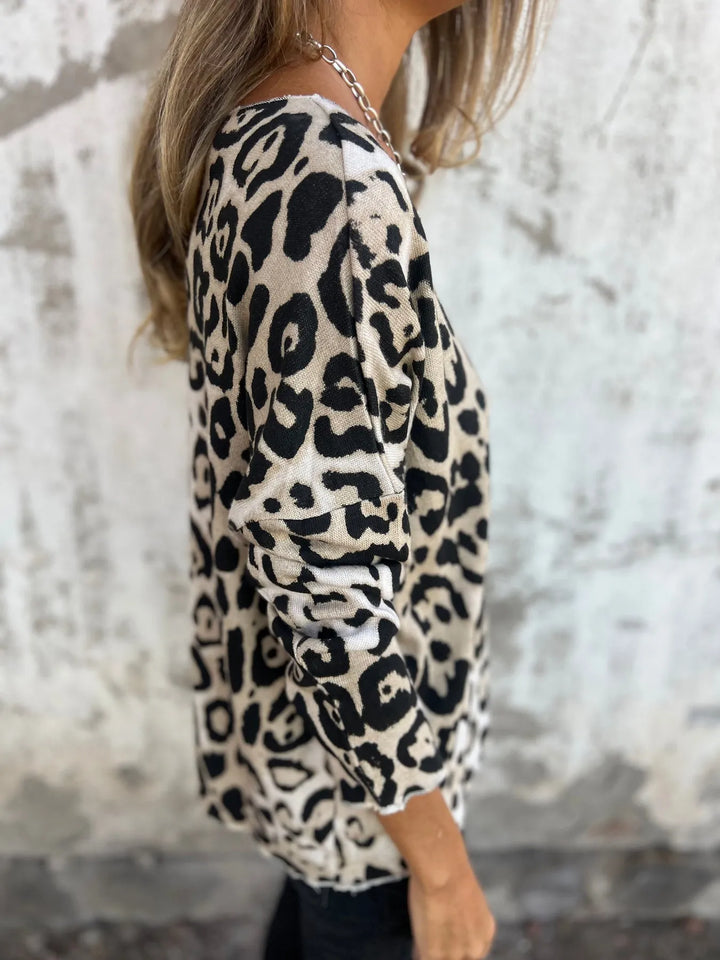 Silje™ | TRUI MET DIERENPRINT