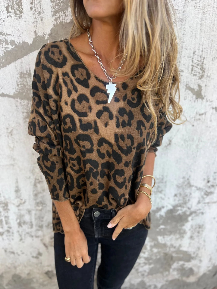 Silje™ | TRUI MET DIERENPRINT