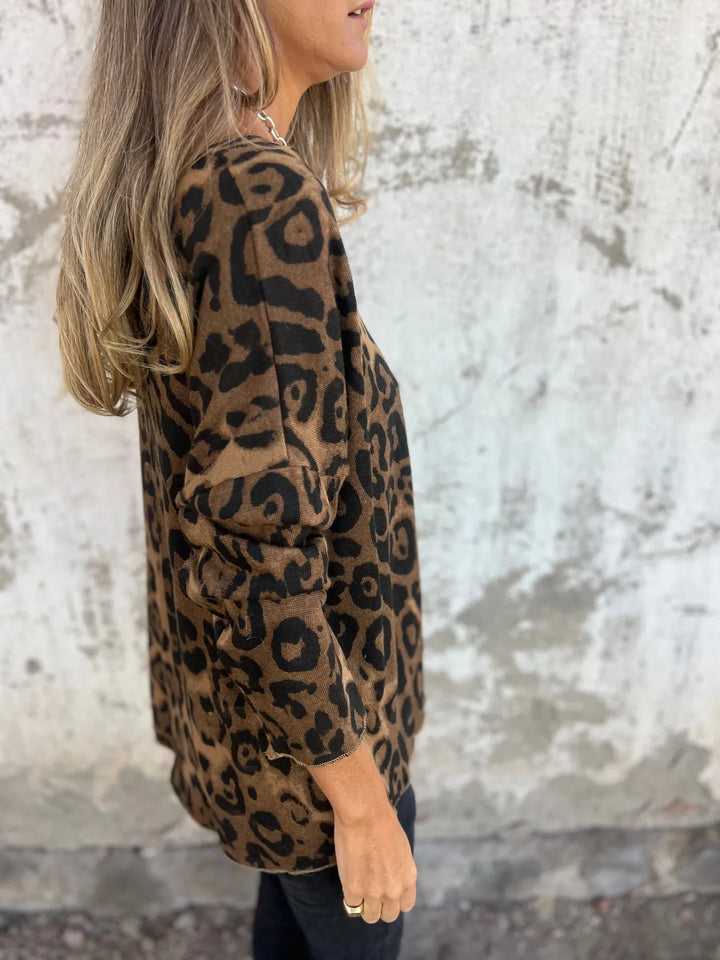 Silje™ | TRUI MET DIERENPRINT