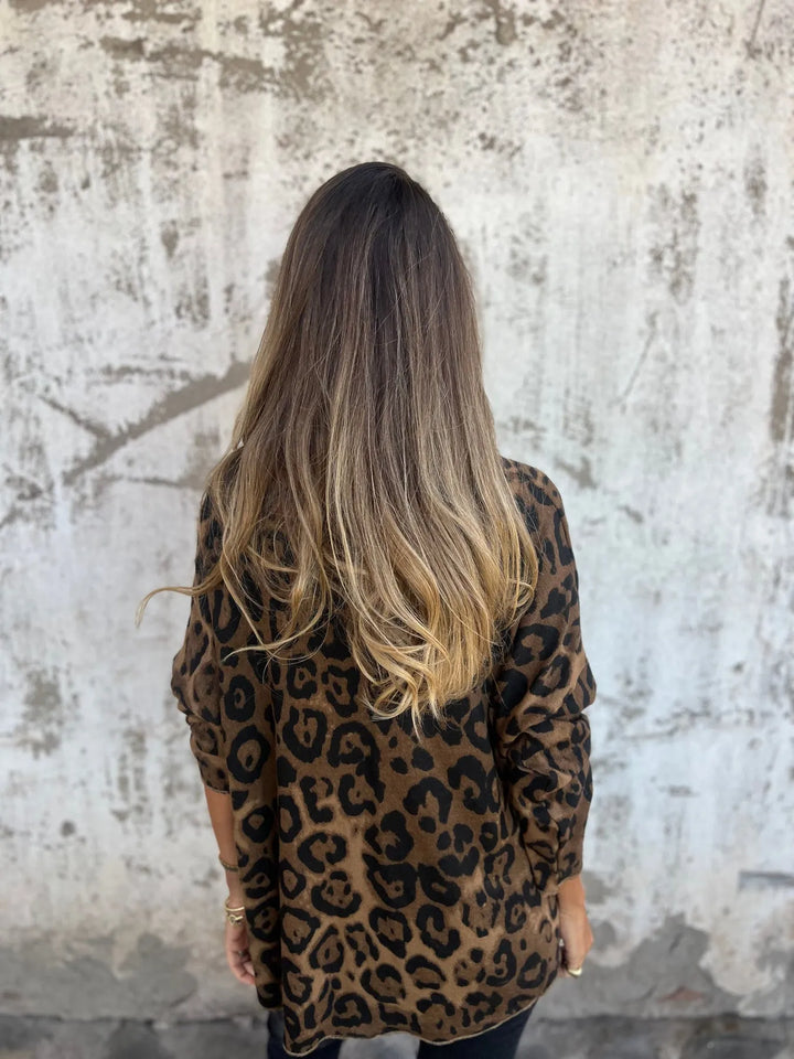 Silje™ | TRUI MET DIERENPRINT