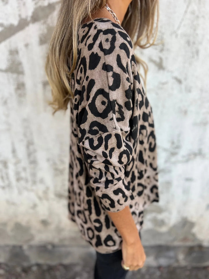 Silje™ | TRUI MET DIERENPRINT