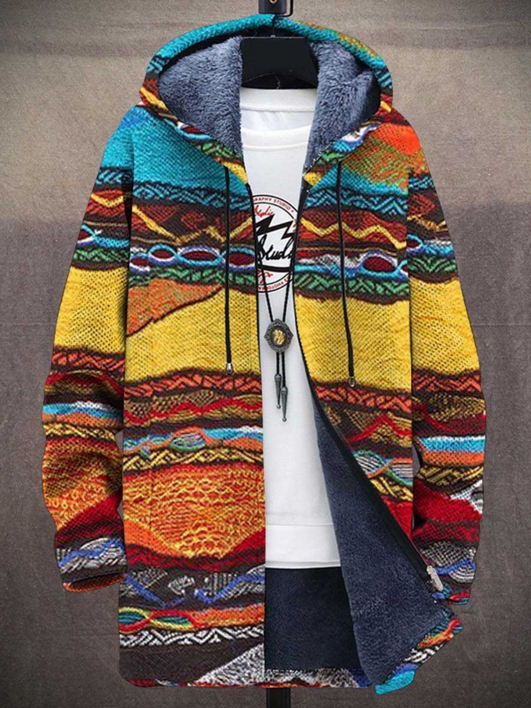 Jindalee | Luxe, kunstgeïnspireerde cardigan
