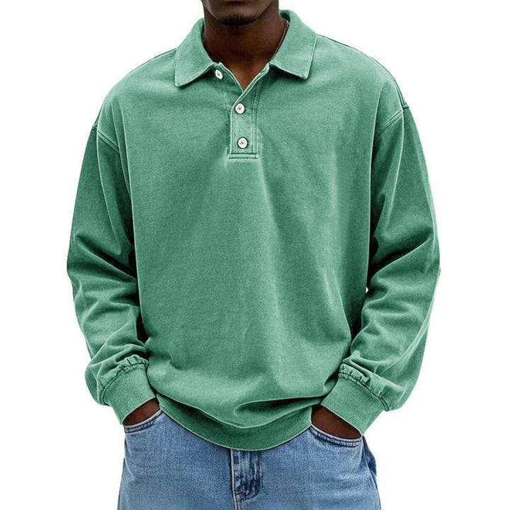 Roan™ | Herenpolo met lange mouwen