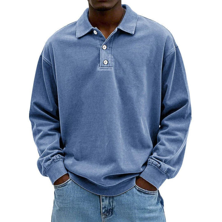 Roan™ | Herenpolo met lange mouwen