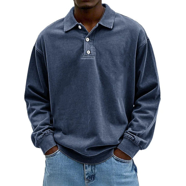 Roan™ | Herenpolo met lange mouwen