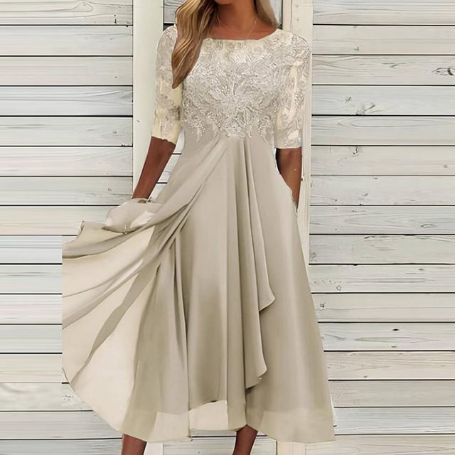 EVELYN – GRACIEUZE ELEGANTIE KANTEN AVONDJURK