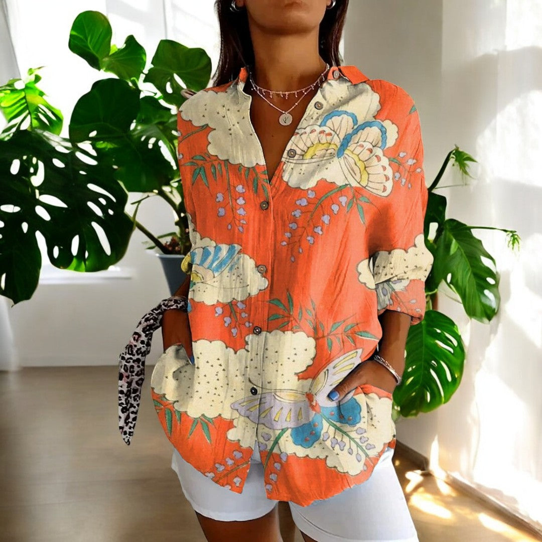 Ivana™ | Elegant & Bloemig Blouse