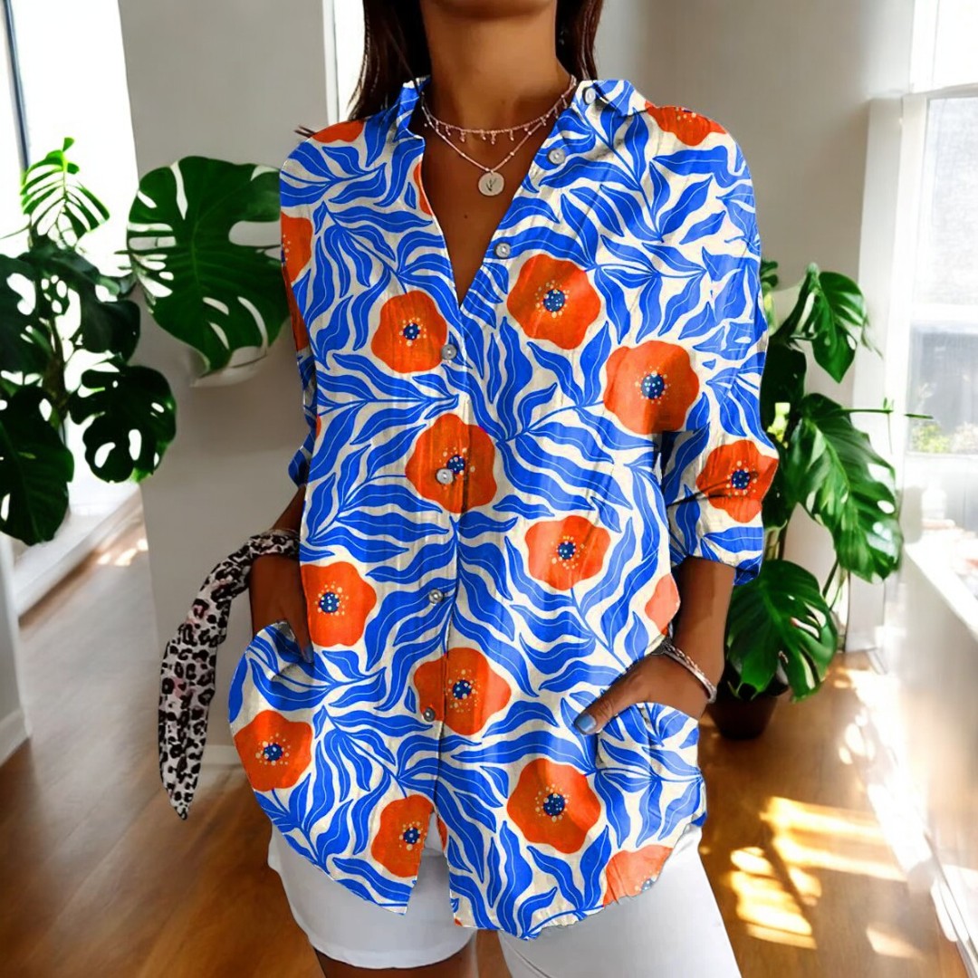 Ivana™ | Elegant & Bloemig Blouse