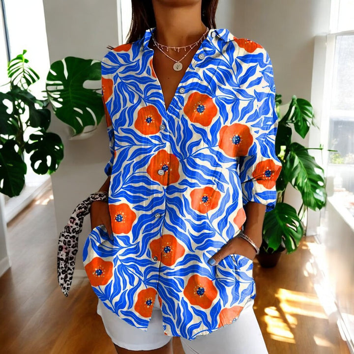 Ivana™ | Elegant & Bloemig Blouse