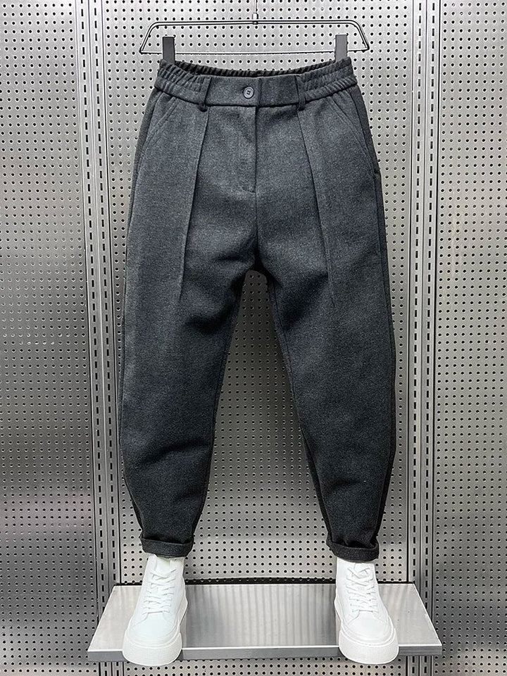 Joan™ | Elegante gemêleerde broek