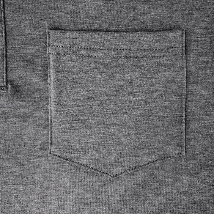 Kavin™ | Heren shirt lange mouw in Effen Kleur