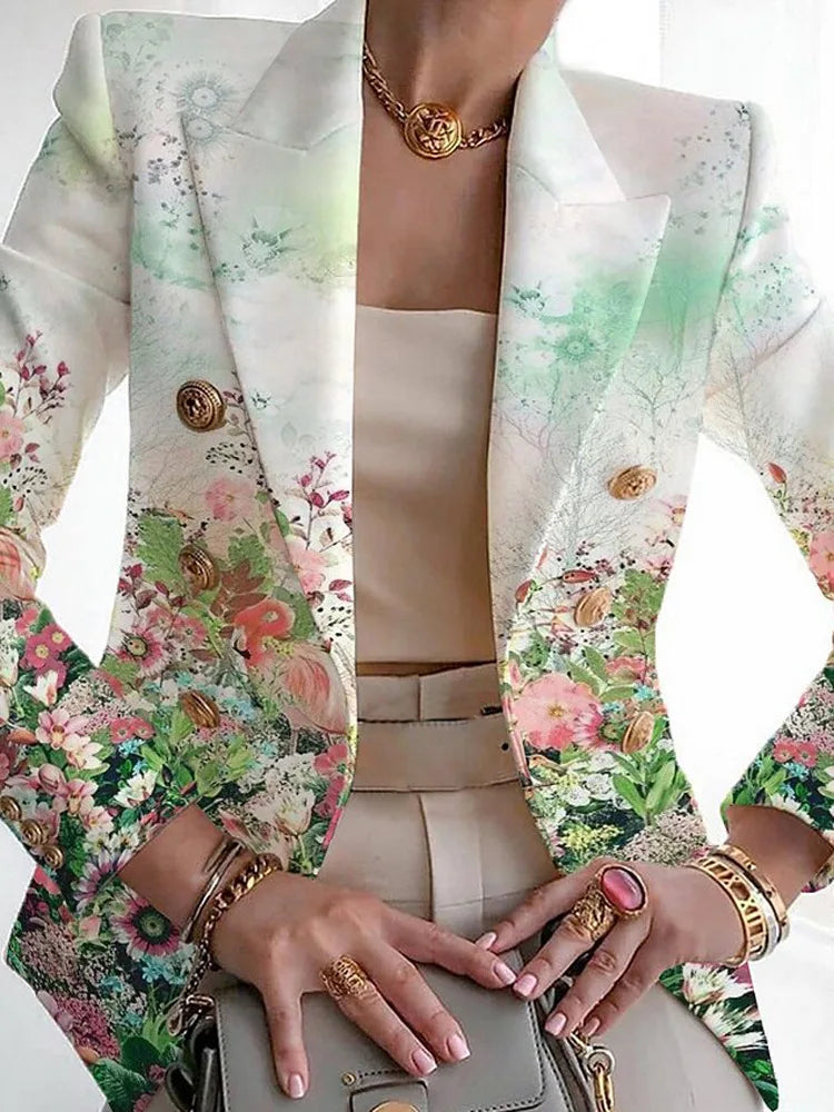 SCARLETT – ELEGANTE BOTANISCHE BLAZER