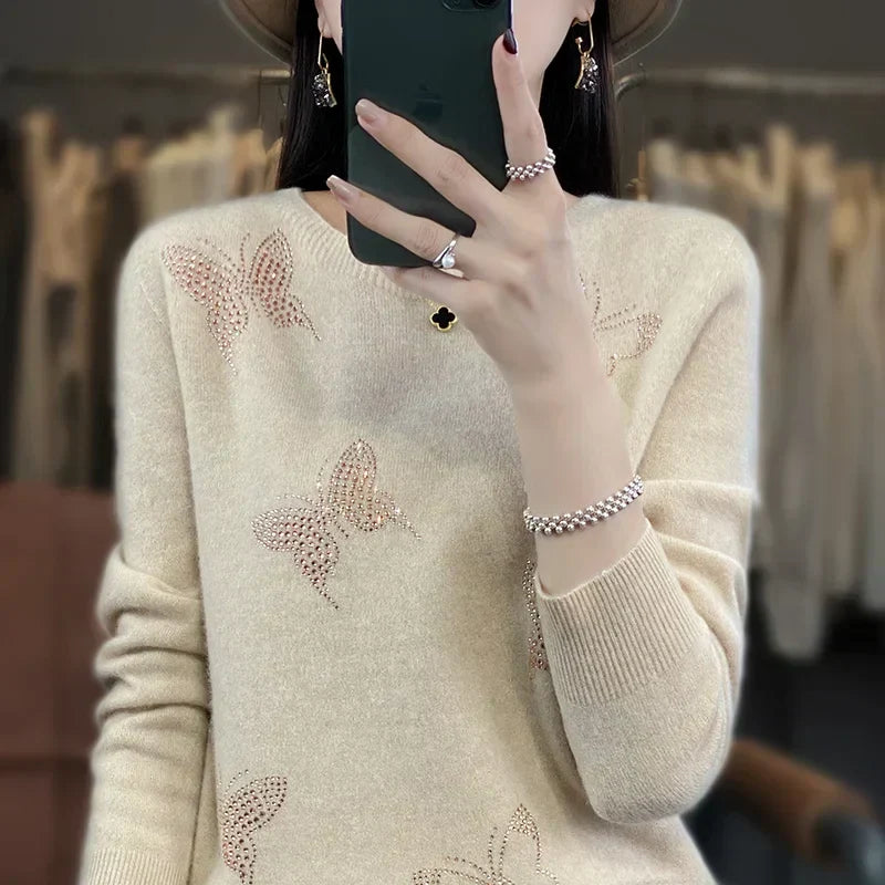 Rhoda™ | Vlinder trui