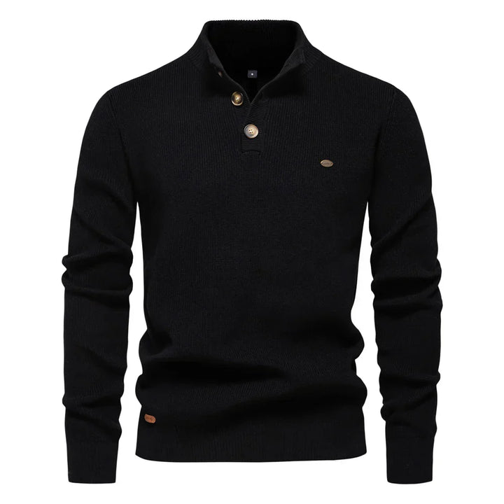 Koelman | Herenpullover met knoopdesign