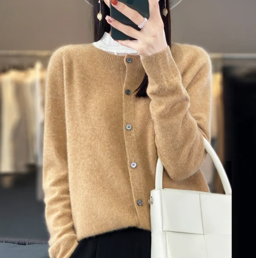 Anna | Merinowol Cardigans