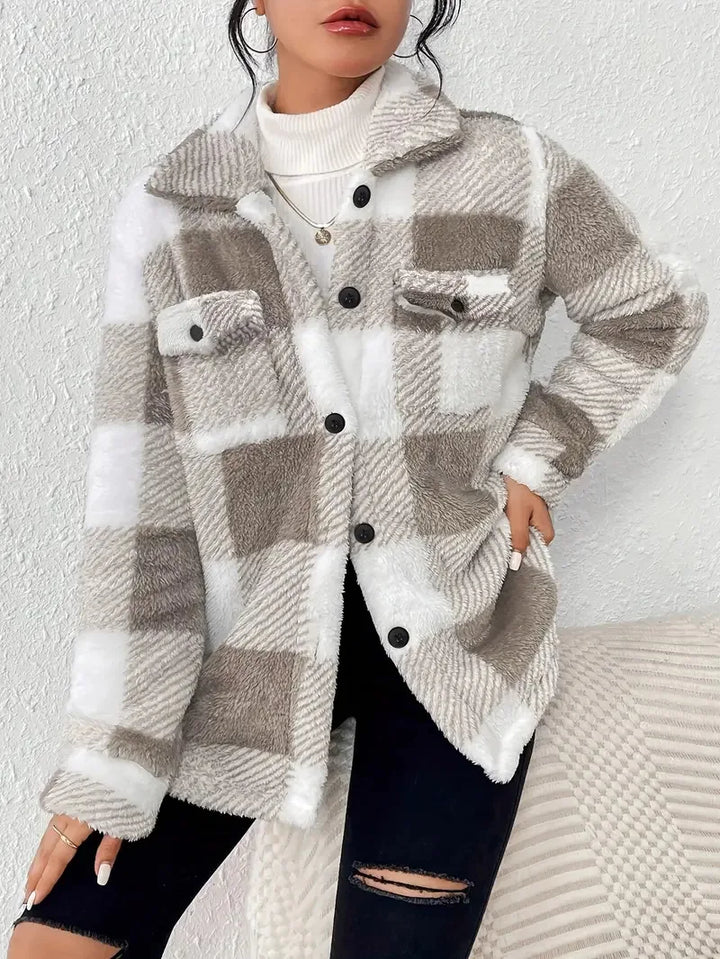 GABRIELLA – GEZELLIGE BUTTON-UP JAS