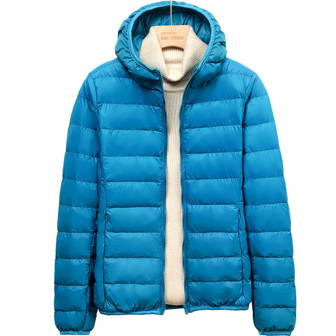 Xandra™ | Lichte Gewatteerde Damesjas met Capuchon