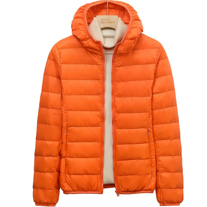 Xandra™ | Lichte Gewatteerde Damesjas met Capuchon