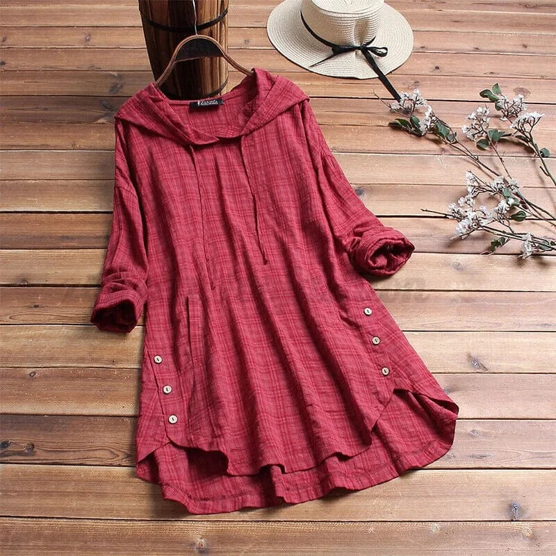 ELISA – BOHO TUNIEK MET CAPUCHON