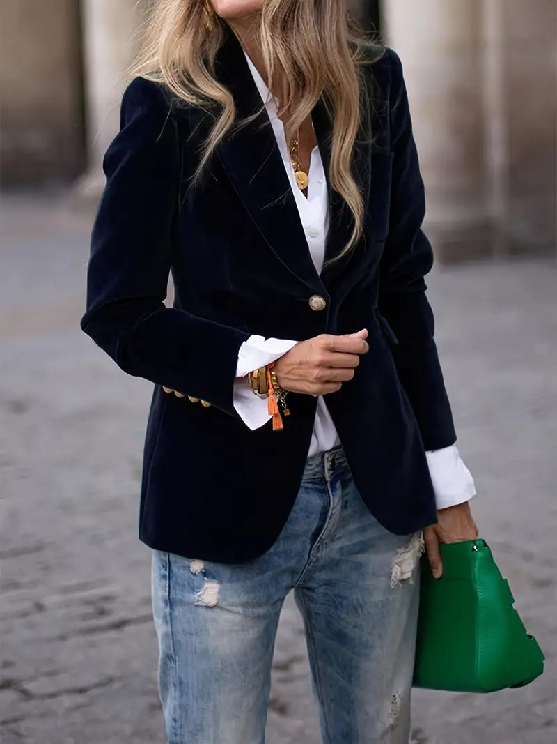 Keet™ | Elegante Blazer van Fluweel
