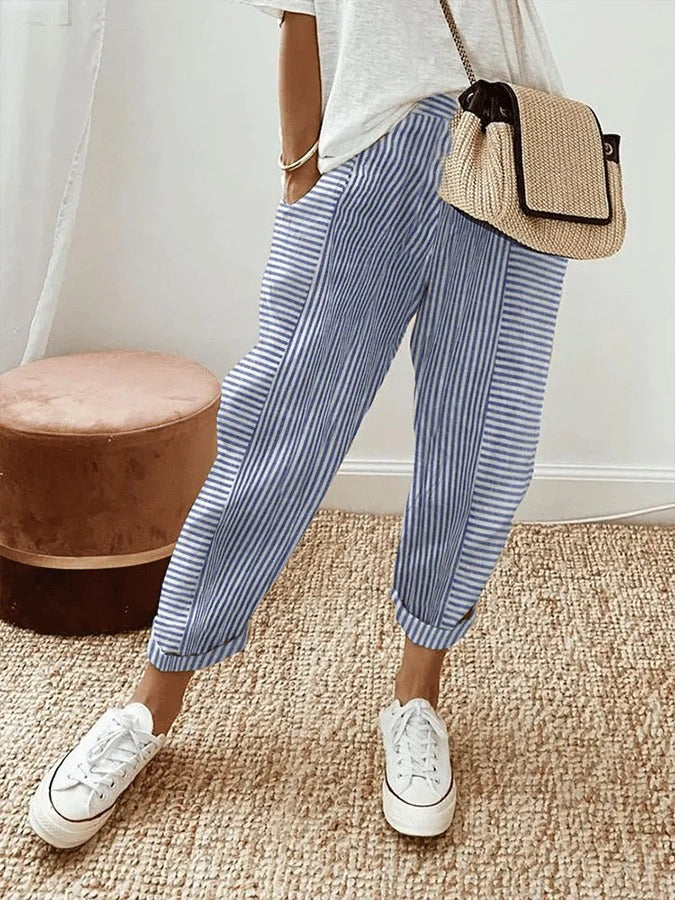 Moira™ | Gestreepte Broek