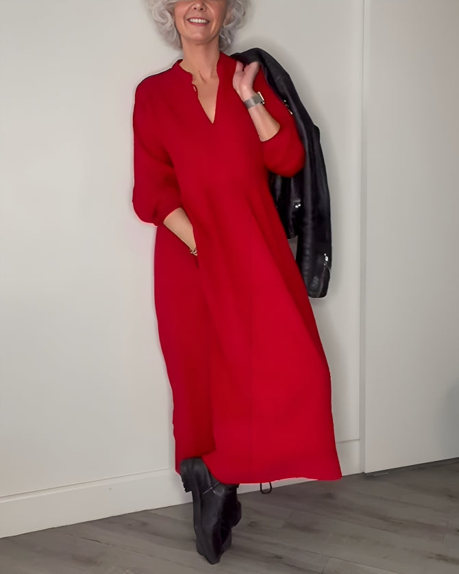 MARISSA – ELEGANTE EN VLOEIENDE MAXIJURK