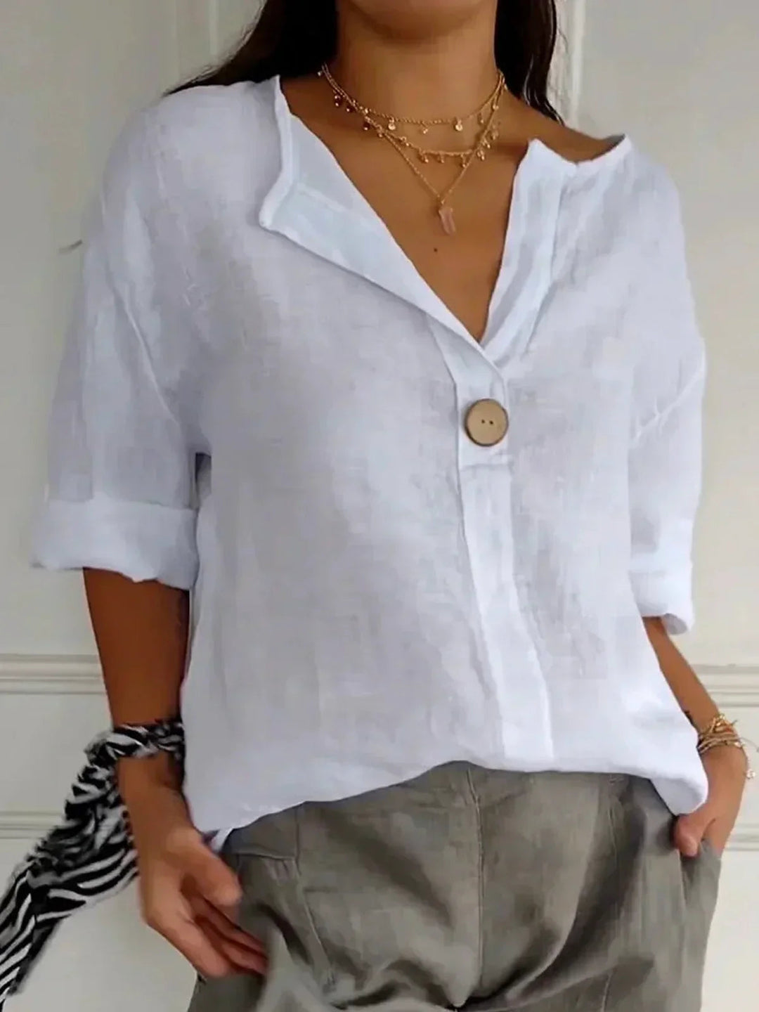 Jelka™ | Ontspannen Chique blouse