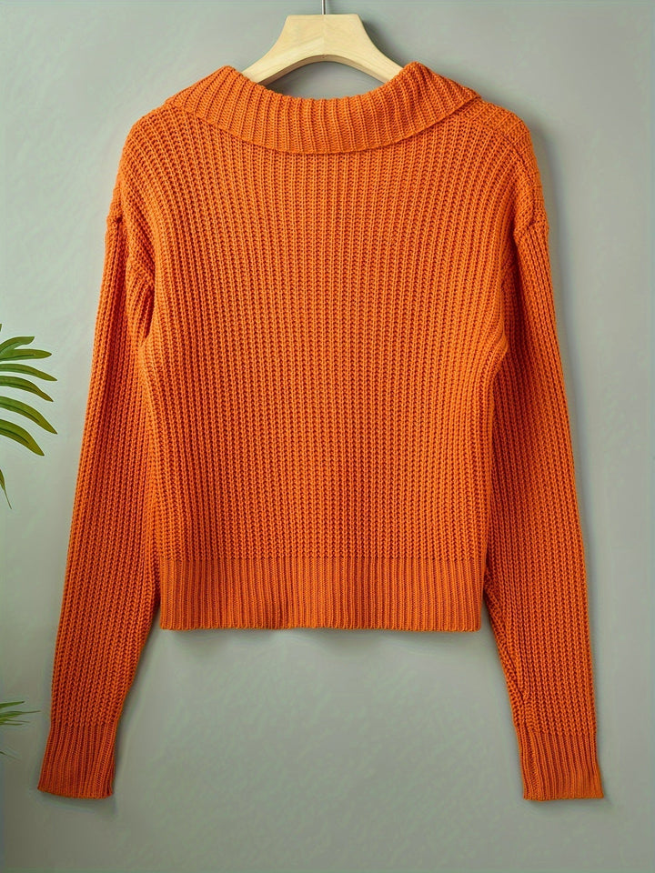 HARPER – CARDIGAN MET STATEMENTKNOPEN