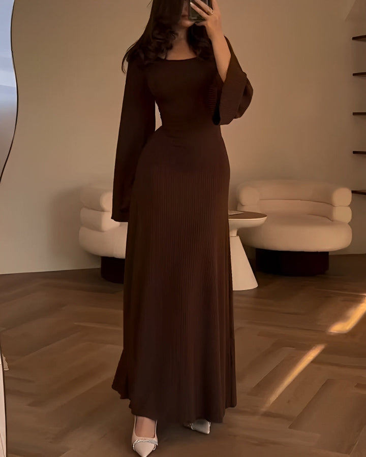Lubberta™ | Elegante Gebreide Maxi Jurk