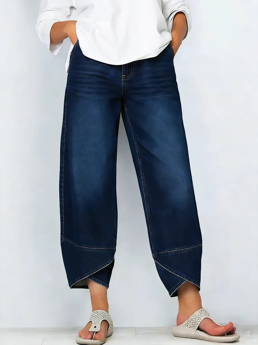 HARPER – MODERNE BROEK MET GEKRUISDE ZOOM