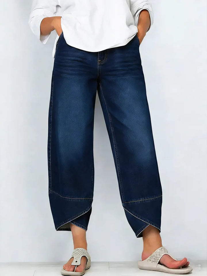 HARPER – MODERNE BROEK MET GEKRUISDE ZOOM