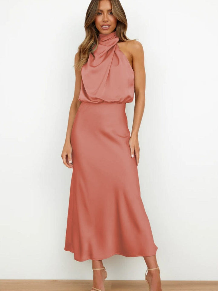 Cedra™ | Elegante Zijden Jurk