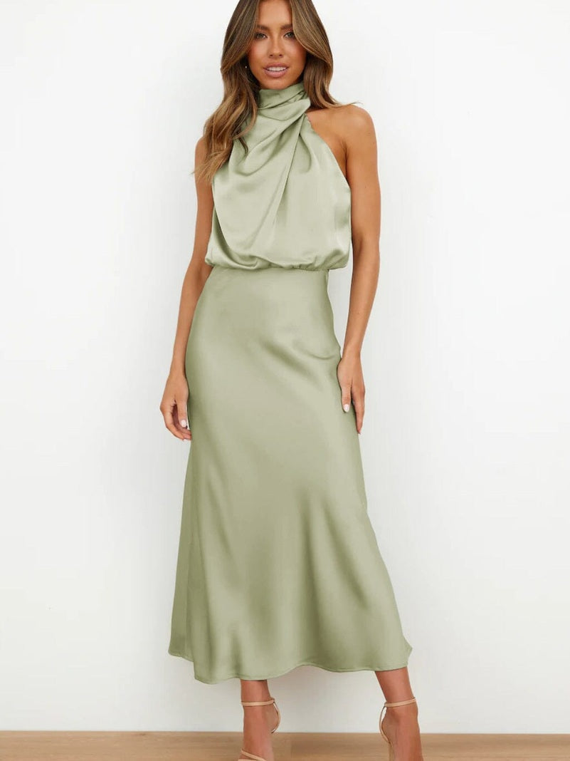 Cedra™ | Elegante Zijden Jurk