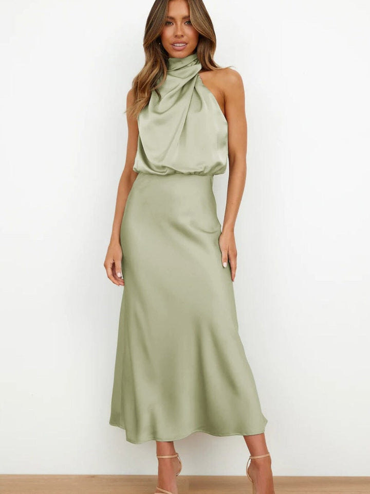Cedra™ | Elegante Zijden Jurk