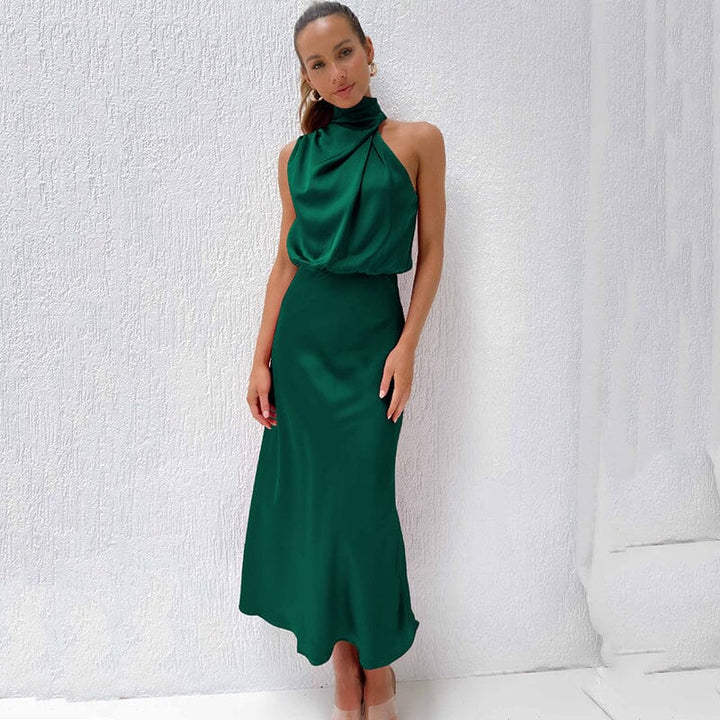 Cedra™ | Elegante Zijden Jurk