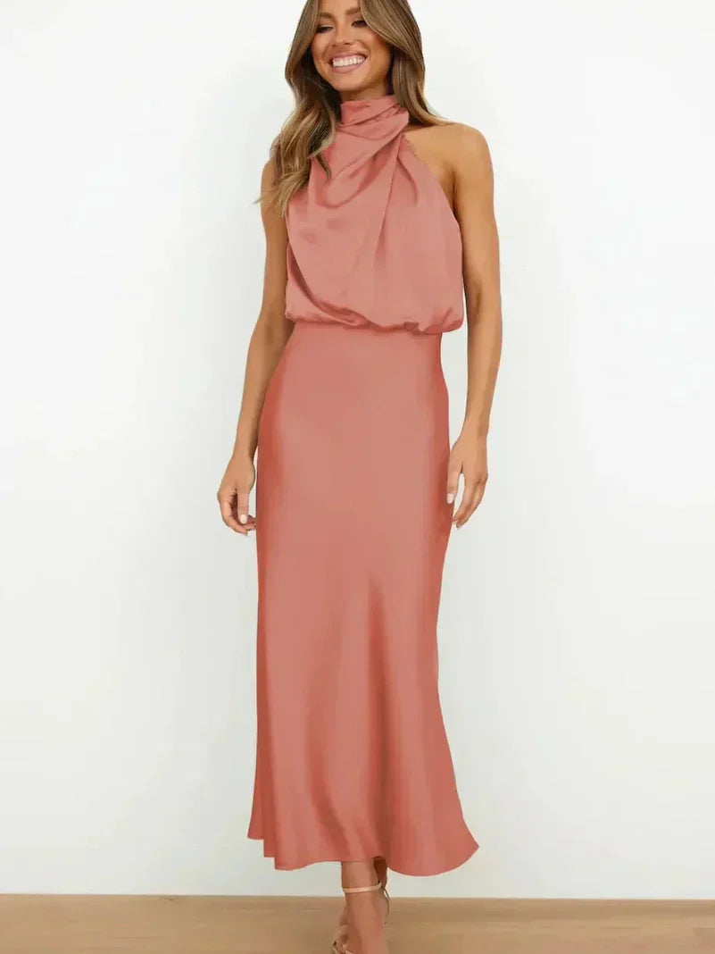 Cedra™ | Elegante Zijden Jurk