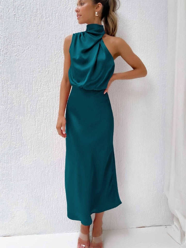 Cedra™ | Elegante Zijden Jurk
