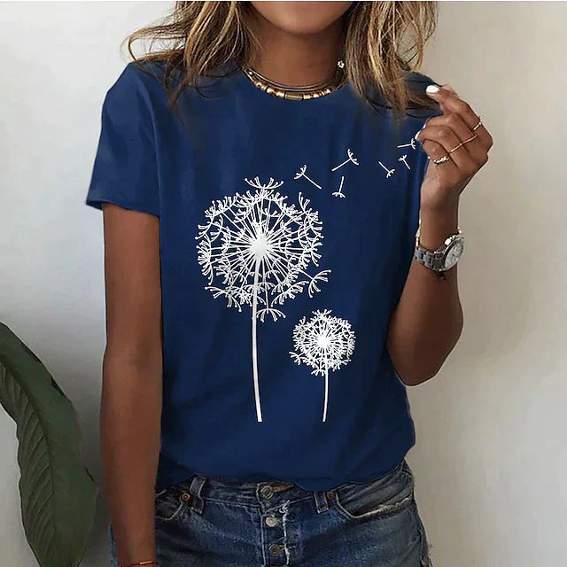 Carina™ | Zachte Dandelion T-shirt