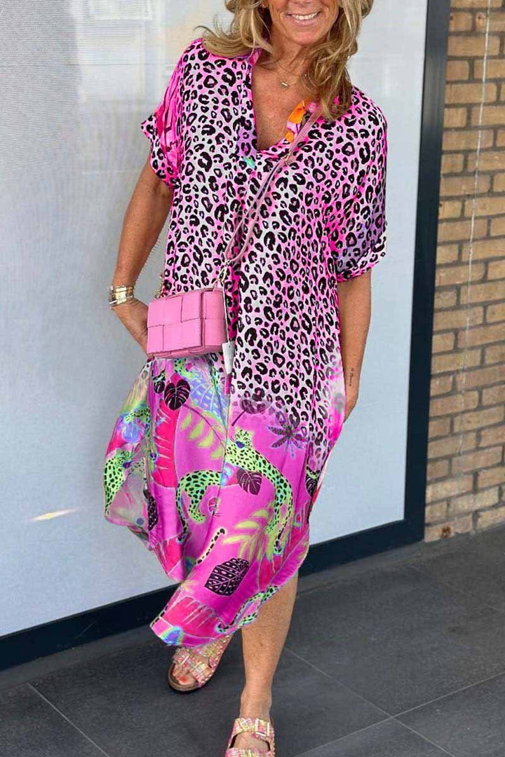 SIENNA – SHIRTJURK MET GEDURFDE PRINTMIX