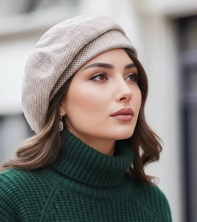Rhosalissea - Parijse Baret met Tijdloze Elegantie