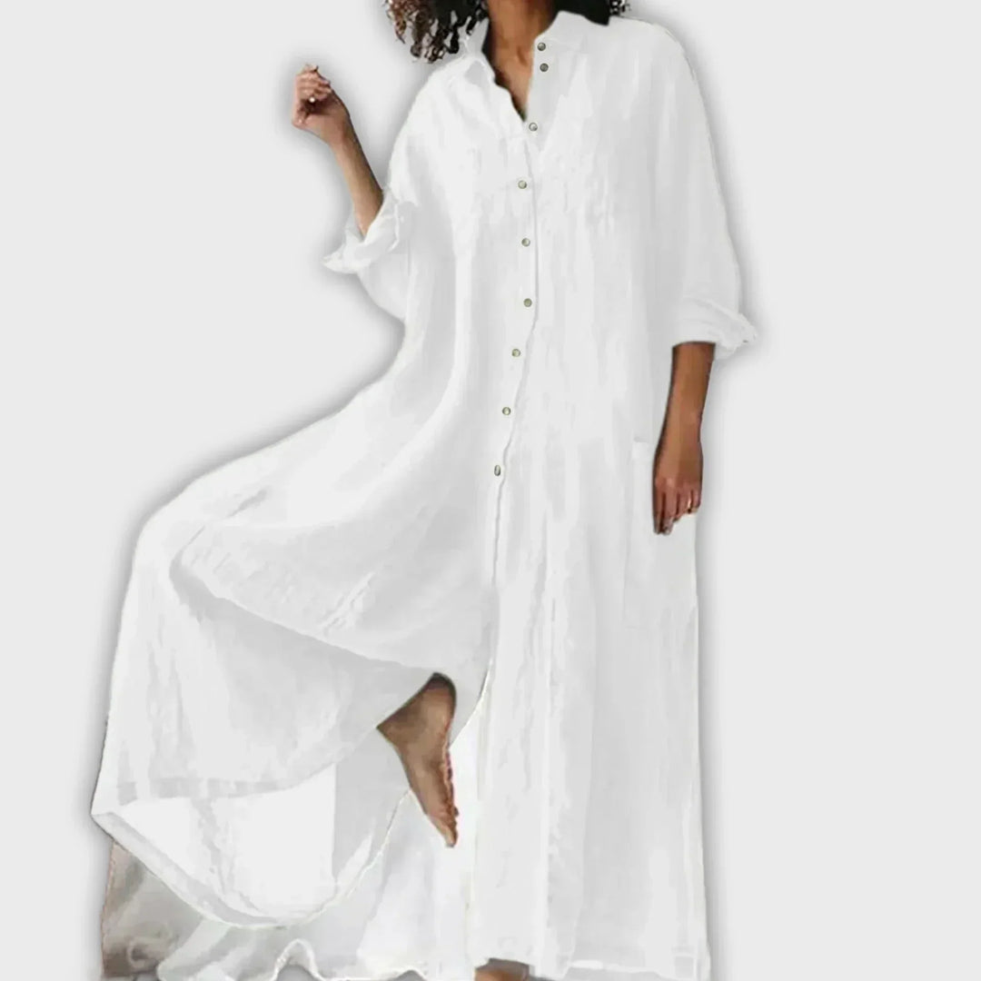 ISABELLA – OVERSIZED OVERHEMD JUMPSUIT