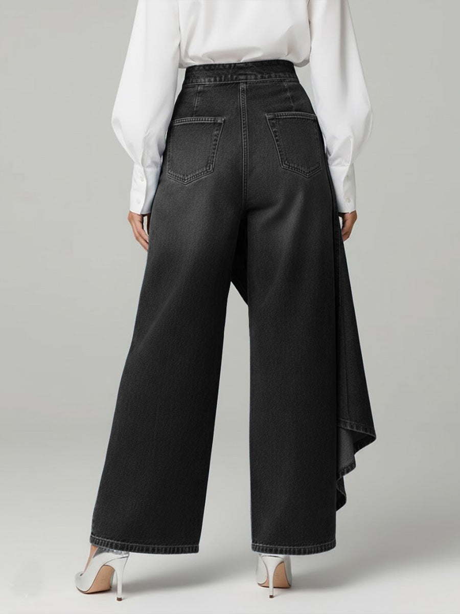 MADELINE – MODERNE ELEGANCE DENIM ROK-BROEK