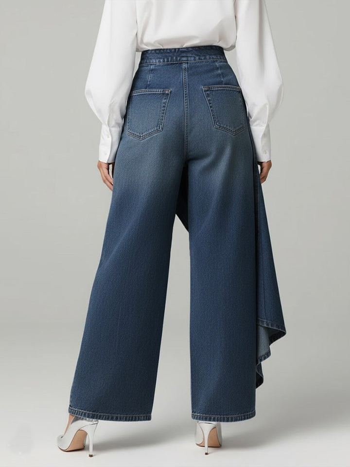 MADELINE – MODERNE ELEGANCE DENIM ROK-BROEK
