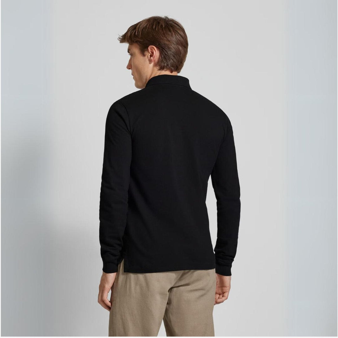 Friedrich™ | Casual polo met lange mouwen