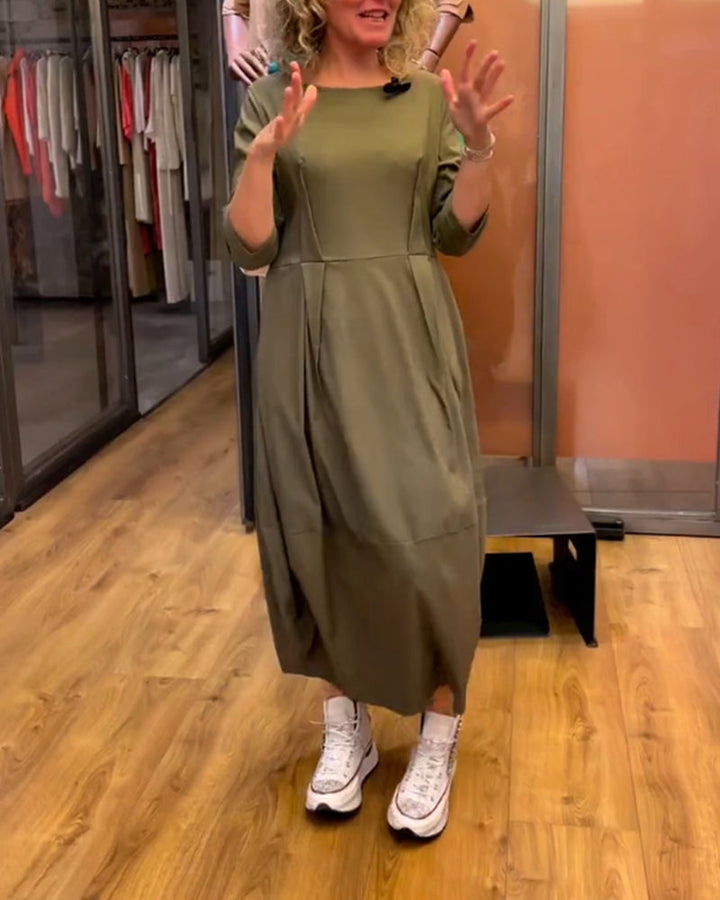 EVAGELINE – ELEGANTE LOOSE-FIT JURK