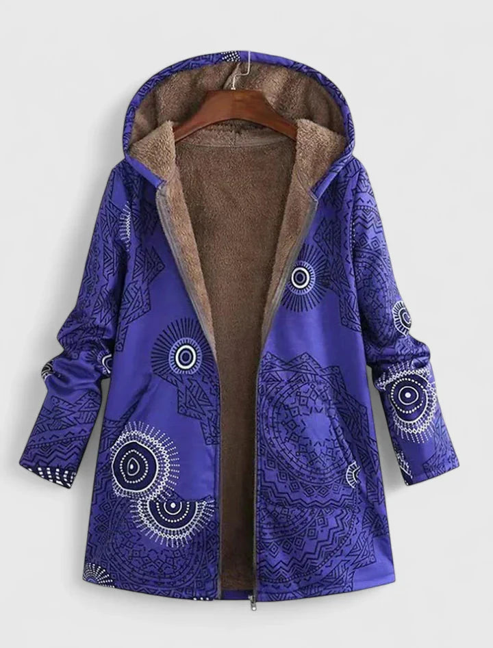 AVRIL – GEZELLIGE HOODED SHERPA JAS