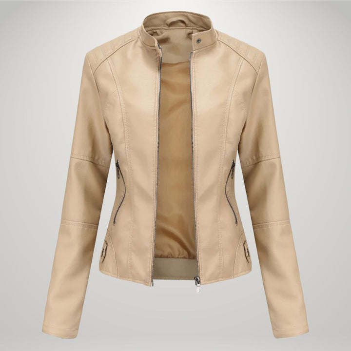 Cornelie™ | Elegante leren jas